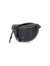 Skano Stud Trim Belt Bag Black - ISABEL MARANT - BALAAN 3