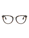 Eyewear Julia Cat Eye Eyeglasses Havana - BURBERRY - BALAAN 1