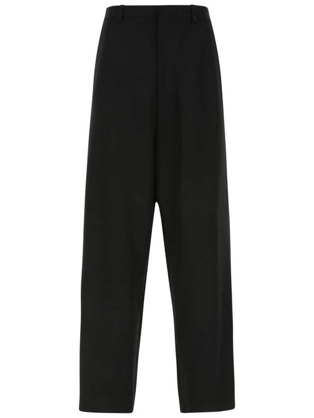 Women's Wool Straight Pants Black - BALENCIAGA - BALAAN 2