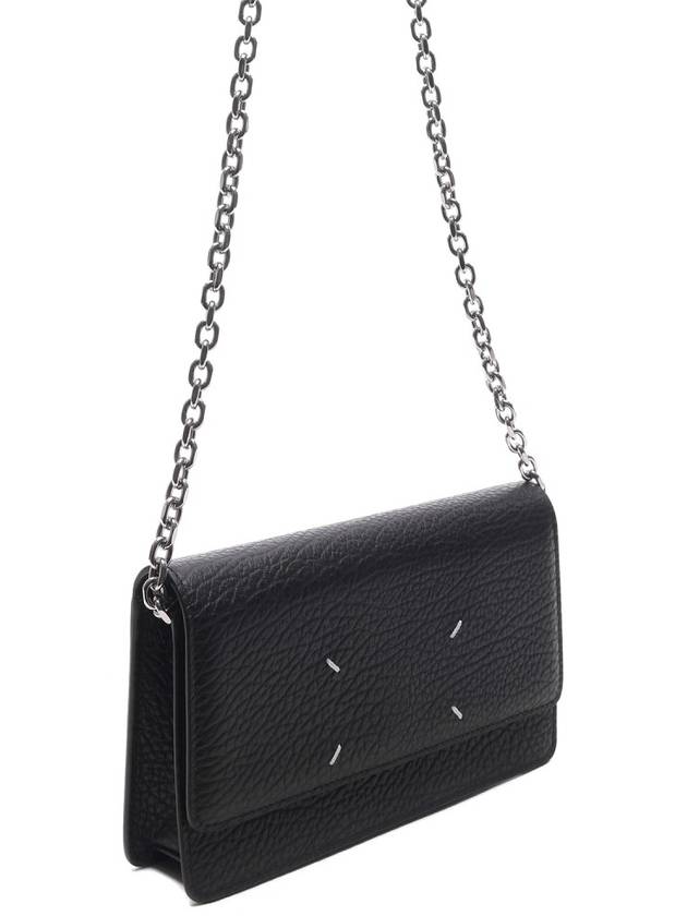 Stitch Large Chain Long Wallet Black - MAISON MARGIELA - BALAAN 4