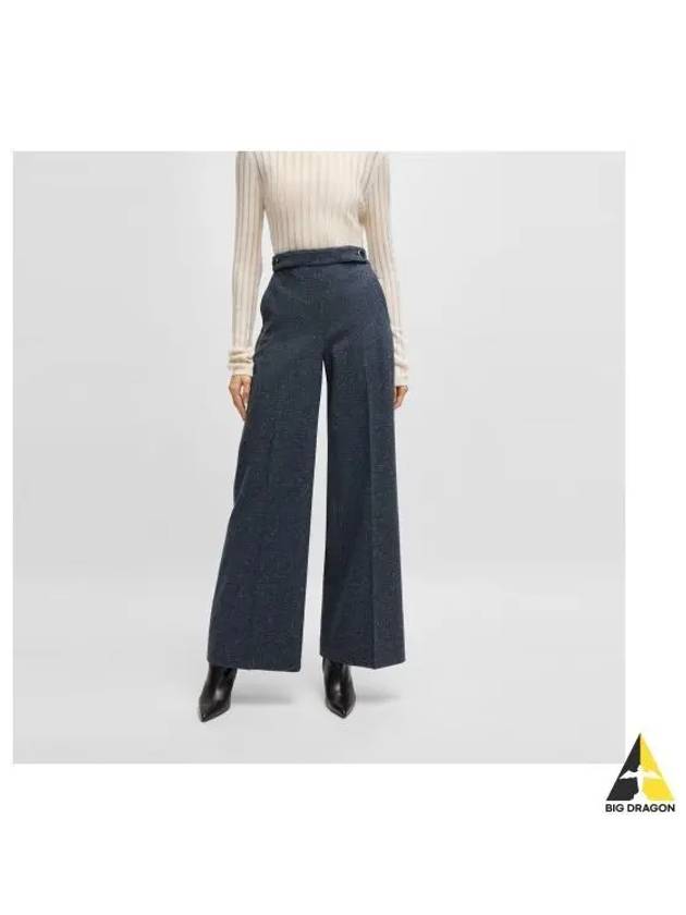 Women s wool blend wide pants 50528606 405 - BOSS - BALAAN 1