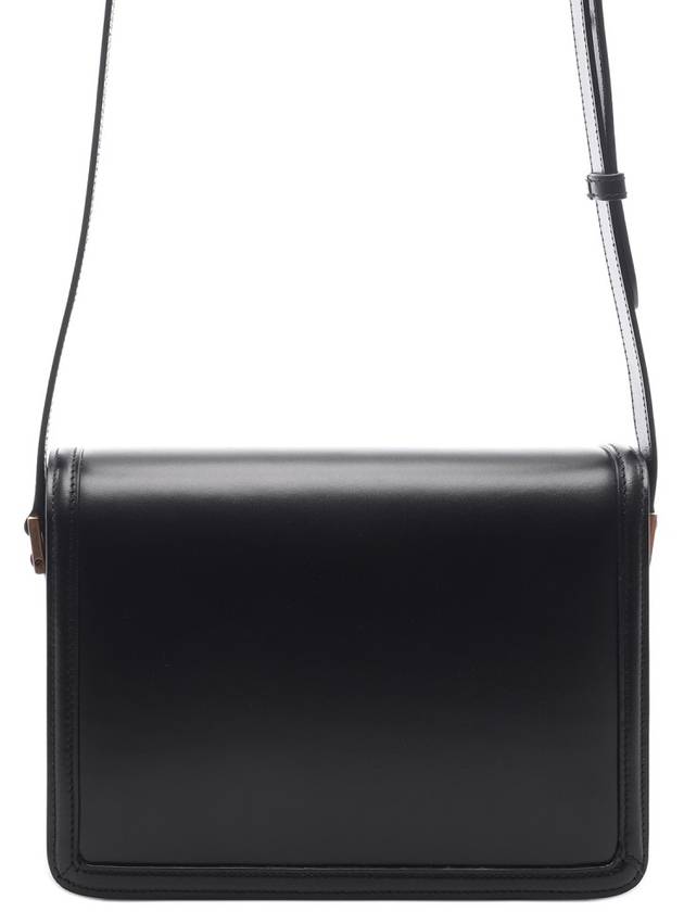 Women's Solferino Medium Leather Shoulder Bag Black - SAINT LAURENT - BALAAN 5