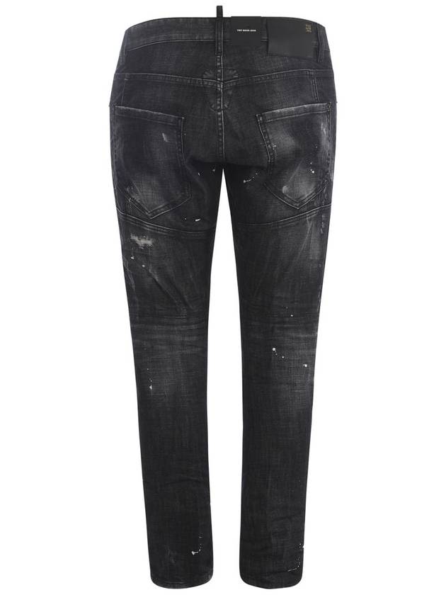 Men's Biker Jean Black - DSQUARED2 - BALAAN 4