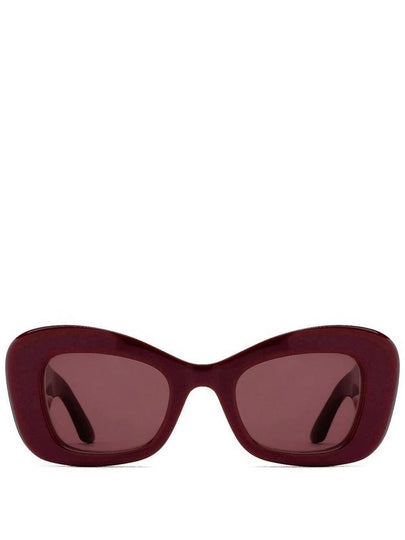 sunglasses AM0434S 006 burgundy - ALEXANDER MCQUEEN - BALAAN 2