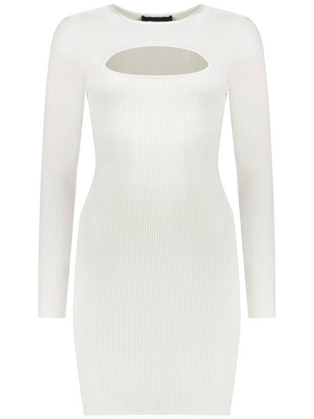 Ribbed Dress Women's White - DSQUARED2 - BALAAN 2