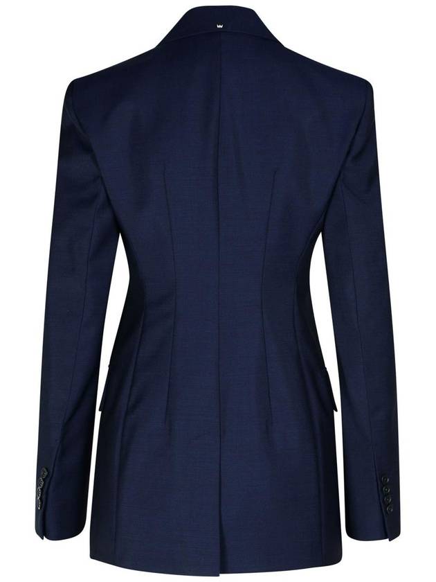 Sportmax 'Benares' Blue Wool Blend Blazer - MAX MARA SPORTMAX - BALAAN 3