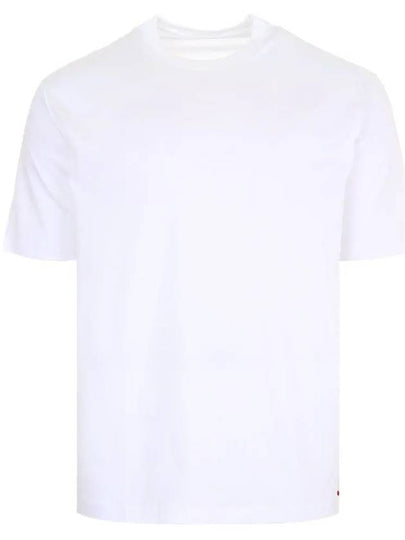 Cotton Short Sleeve T-Shirt White - KITON - BALAAN 2