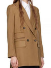 Luglio Virgin Wool Jacket Brown - MAX MARA - BALAAN 2