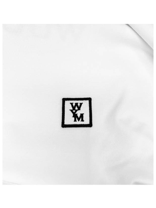 Men s back logo long sleeve t shirt white - WOOYOUNGMI - BALAAN 6