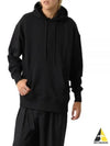 Back Logo Kangaroo Pocket Hoodie Black - MSGM - BALAAN 2