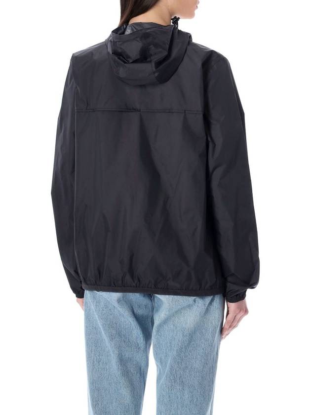 Comme Des Garçons Play Bicolor Waterproof Zip Jacket With Hood - COMME DES GARCONS PLAY - BALAAN 3