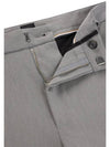 Green Slim fit trousers in a stretch cotton blend 50487754 070 pants - HUGO BOSS - BALAAN 3