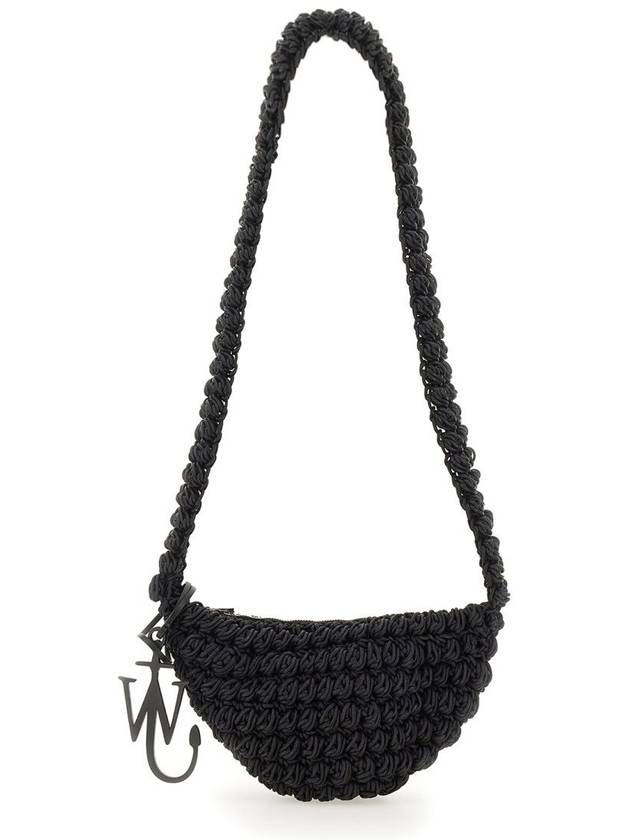 Popcorn Sling Cross Bag Black - JW ANDERSON - BALAAN 4