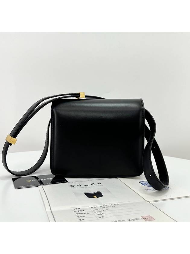 Classic box mini shoulder bag cross black - CELINE - BALAAN 3