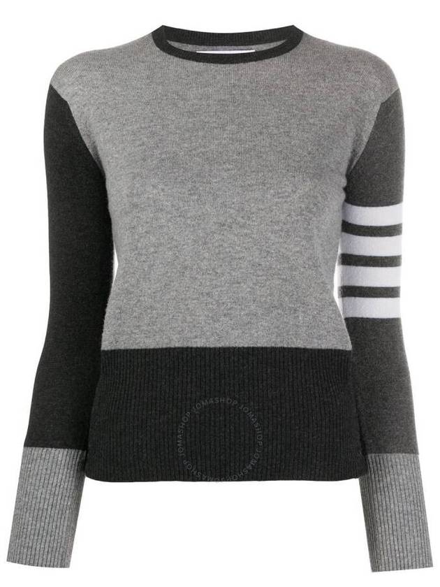 Women s Knit Top Thom Browne 4 Bar Funmix Cashmere Jumper Brand Size 36 US - THOM BROWNE - BALAAN 1