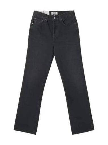 A Goldie relaxed denim pants black - AGOLDE - BALAAN 1