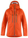 Men's Bergtagen ECCO Eco Shell Jacket Hokkaido Orange - FJALL RAVEN - BALAAN 2