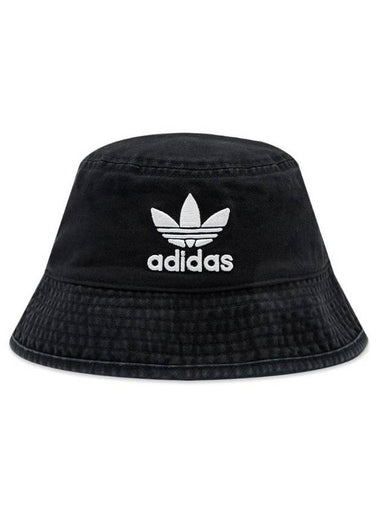 Classic Adicolor Stonewashed Bucket Hat Black - ADIDAS - BALAAN 1