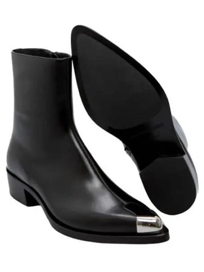 Punk Ankle Boots Black - ALEXANDER MCQUEEN - BALAAN 2