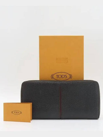 Dark gray long wallet - TOD'S - BALAAN 1