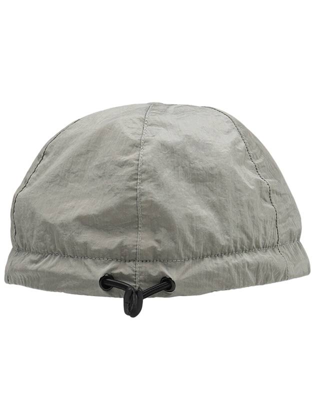 Nylon Logo Ball Cap Grey - STONE ISLAND - BALAAN 3