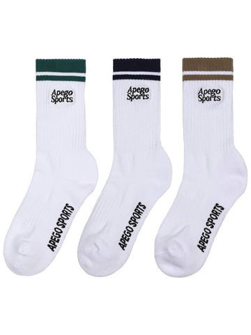 Embroidery Sports Socks Mix - APEGO SPORTS - BALAAN 1