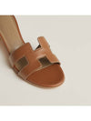 Oasis Sandals Slippers Gold H071002Z03 - HERMES - BALAAN 5
