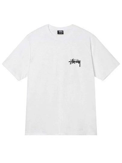 Livin t shirt white men - STUSSY - BALAAN 2