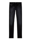 Tapered Regular Fit Jeans Black - DIESEL - BALAAN 2