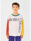 Square Color Block Long Sleeve T Shirt B224AC014 - BOBO CHOSES - BALAAN 4