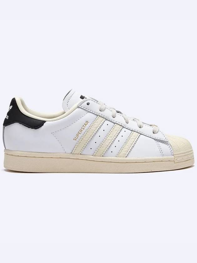 Superstar Leather Low Top Sneakers White - ADIDAS - BALAAN 3