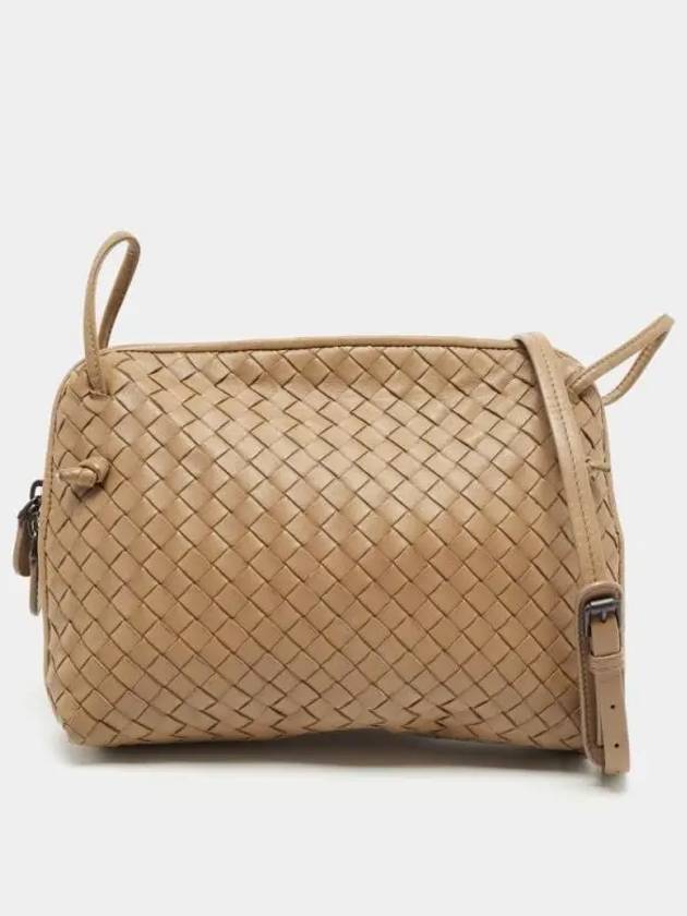 Small Intrecciato Shoulder Bag Brown - BOTTEGA VENETA - BALAAN 2