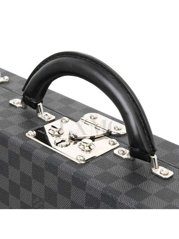 Graphite President Classer Briefcase N48190 Brief 007 Bag - LOUIS VUITTON - BALAAN 5