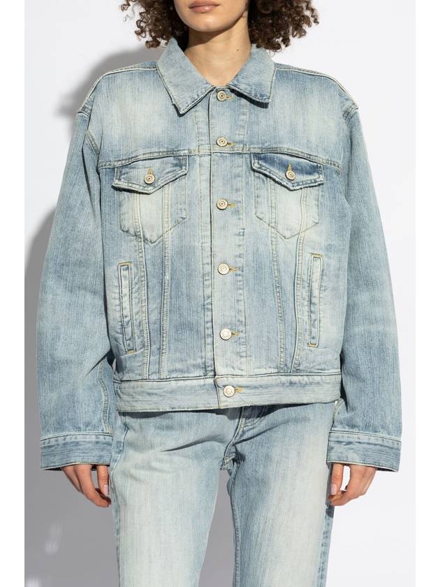 Balenciaga Denim Jacket, Women's, Blue - BALENCIAGA - BALAAN 3