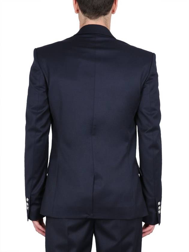 Jacket BH1SG075WB126UB Blue - BALMAIN - BALAAN 4