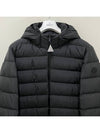 Men s Logo Patch JELUZ Down Padded Jacket Black 1A00050 5973I 999 - MONCLER - BALAAN 3