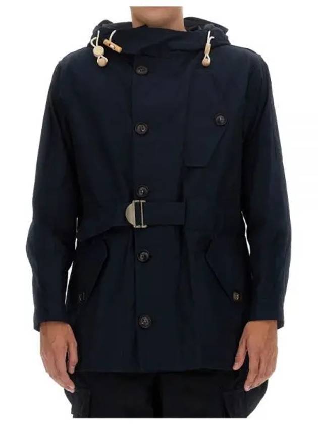 Cold Weather Parka NC AW23 OW 13 BLACK NAVY - NIGEL CABOURN - BALAAN 1