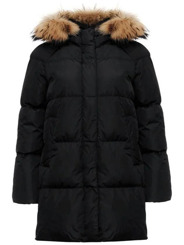 BEMBO fur hood padding black 54961123 004 - MAX MARA - BALAAN 1