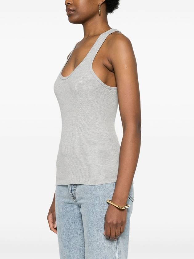 Bianca ribbed tank top - AGOLDE - BALAAN 3