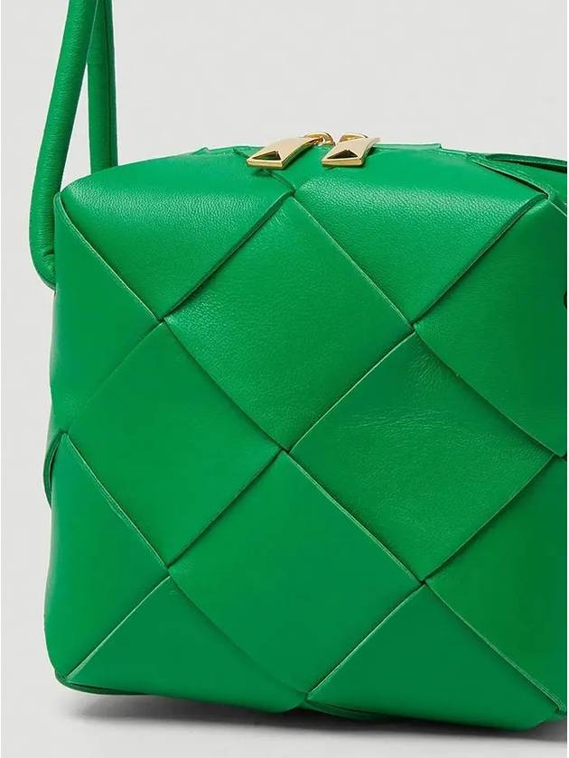 Cassette Intrecciato Mini Shoulder Bag Green - BOTTEGA VENETA - BALAAN 6