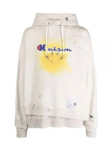 Hooded Sweatshirt A10HD561 WHITE - MAISON MIHARA YASUHIRO - BALAAN 1