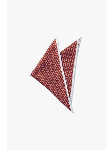 Men s Lobster Pattern Silk Handkerchief Red - GIORGIO ARMANI - BALAAN 1