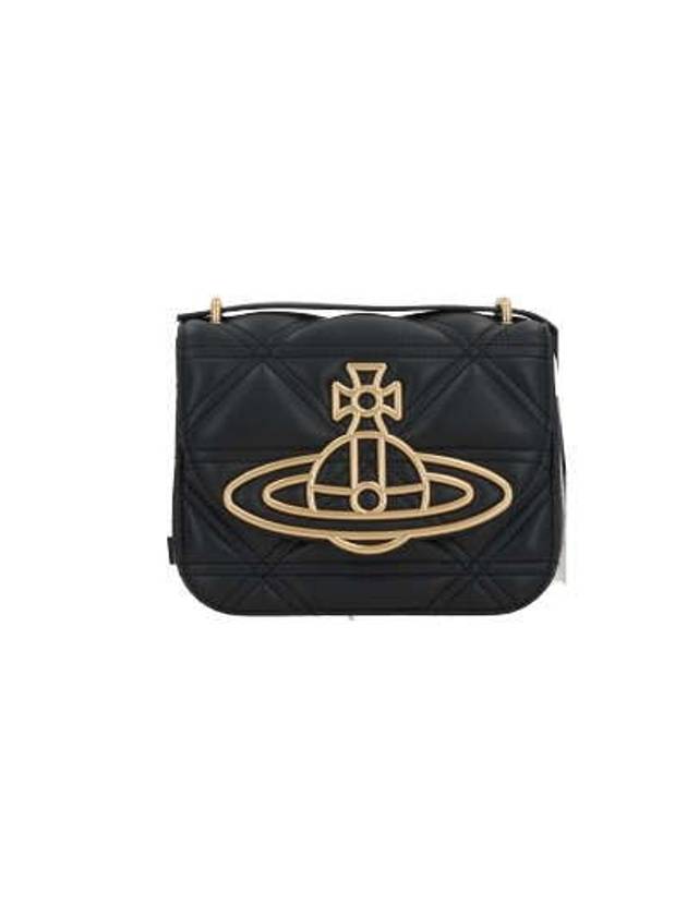 Linda Cross Bag Black - VIVIENNE WESTWOOD - BALAAN 3