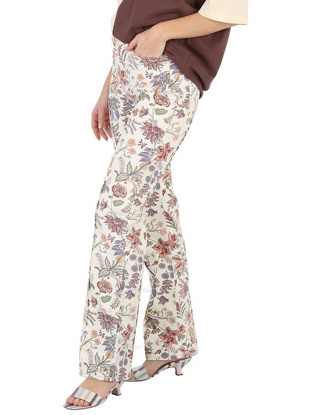 Polo Ralph Lauren Ladies Stretch-Cotton Floral Print Jenn Flare Jean, Waist Size 25R - POLO RALPH LAUREN - BALAAN 2