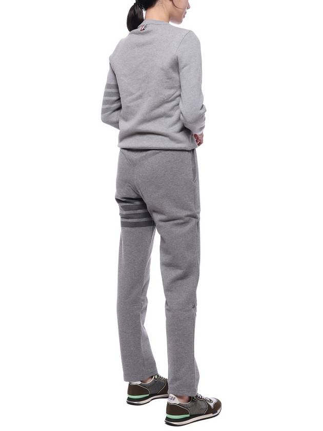 4 Bar Sweat Track Pants Grey - THOM BROWNE - BALAAN 7