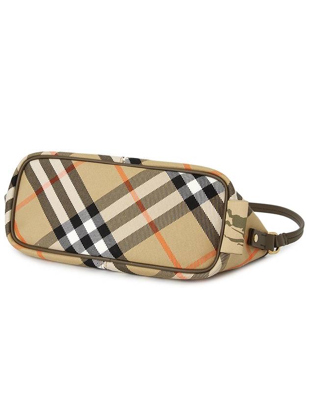 Check Mini Shoulder Bag Sand - BURBERRY - BALAAN 5