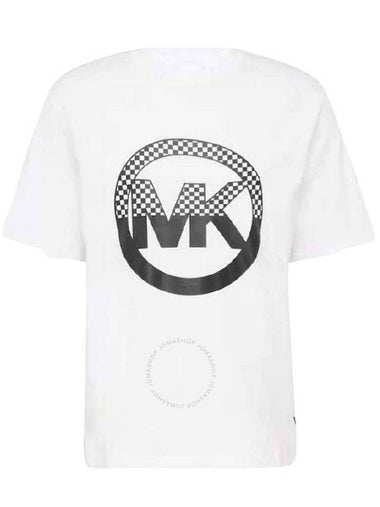 Michael Kors Logo Graphic Short Sleeve T-Shirt, Size Large - MICHAEL KORS - BALAAN 1