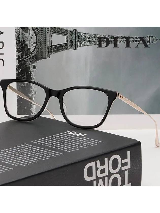 Glasses frame ASHLAR DTX505 50 01 horn rim titanium ultra light - DITA - BALAAN 2