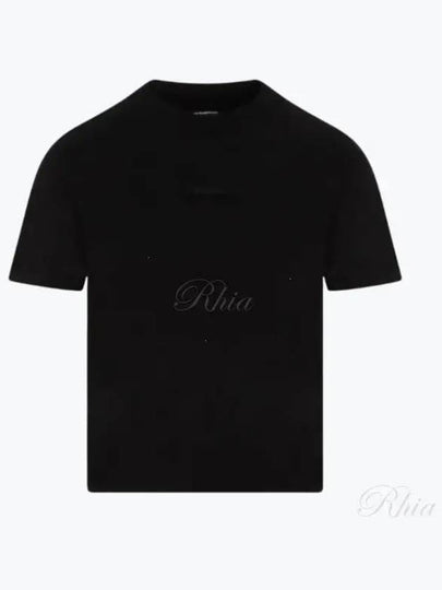 Le Gros Grain Short Sleeve T-Shirt Black - JACQUEMUS - BALAAN 2