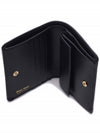 Small Leather Half Wallet Black - MIU MIU - BALAAN 7